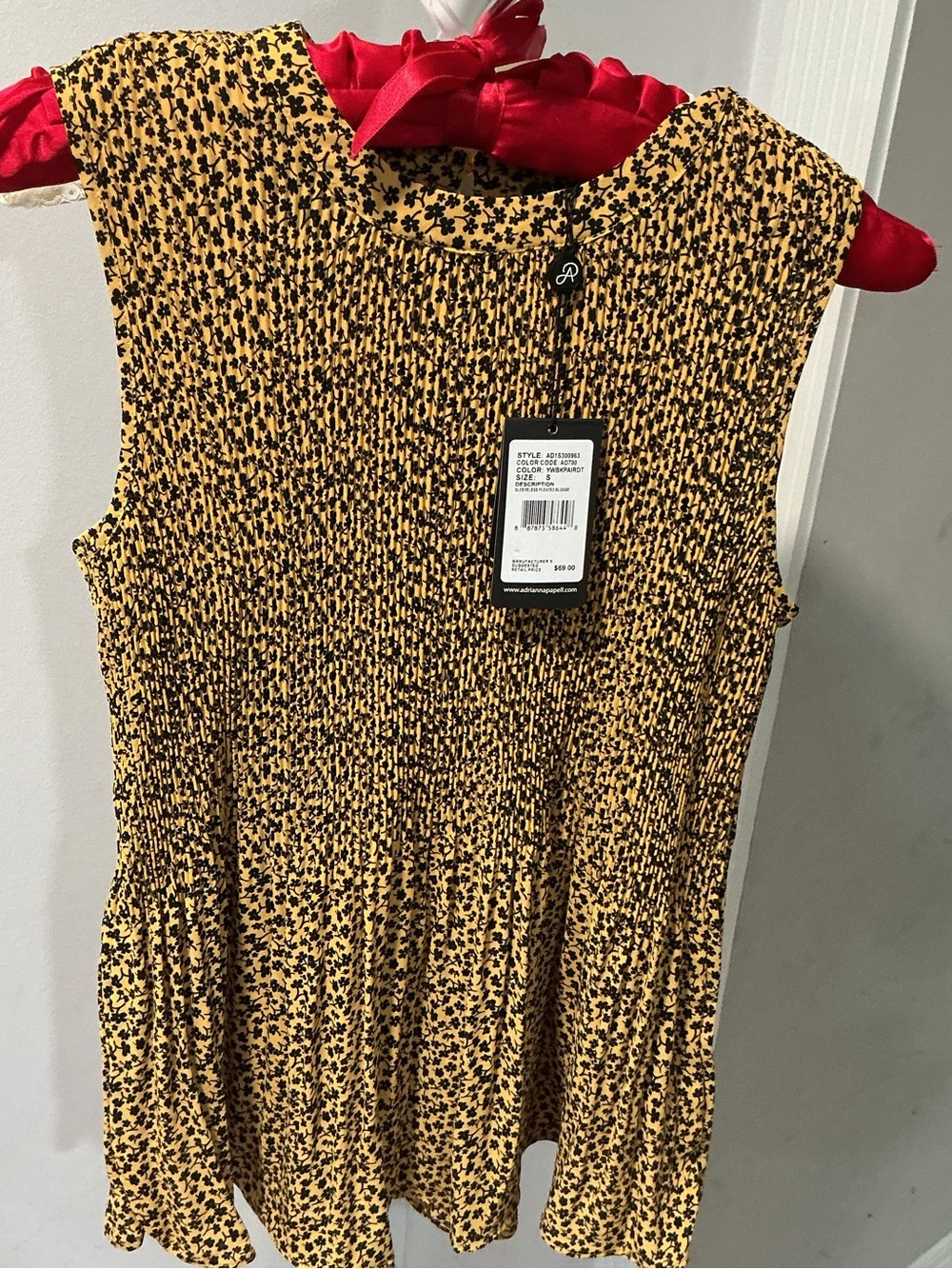 Adrianna papell blouse